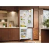 Įmontuojamas šaldytuvas-šaldiklis Electrolux ENS3SE18S — nerūdijantis plienas, viršutinis šaldiklis, atverčiamos durys, energijos klasė E