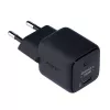 Sieninis įkroviklis Aukey PA-B1L USB-C 30W juodas — kompaktiškas USB‑C PD maitinimo adapteris