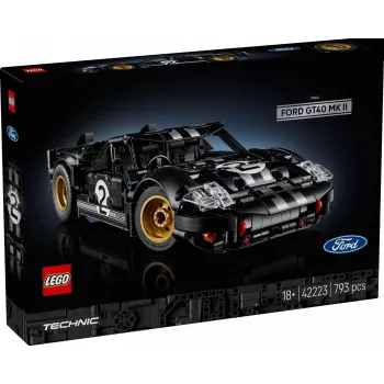 LEGO TECHNIC 42223 1966 „Ford GT40 MKII“ lenktyninis automobilis