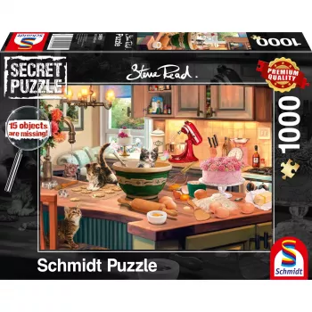 Dėlionė schmidt spiele 59919 — 1000 dalių, 693 × 493 mm, Maistas ir gėrimai