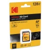 Kodak - „Flash“ atminties kortelė - 128 GB - UHS 3 klasė / 10 klasė - 650x - SDXC UHS-I (EKMSD128GXC10HPRK)