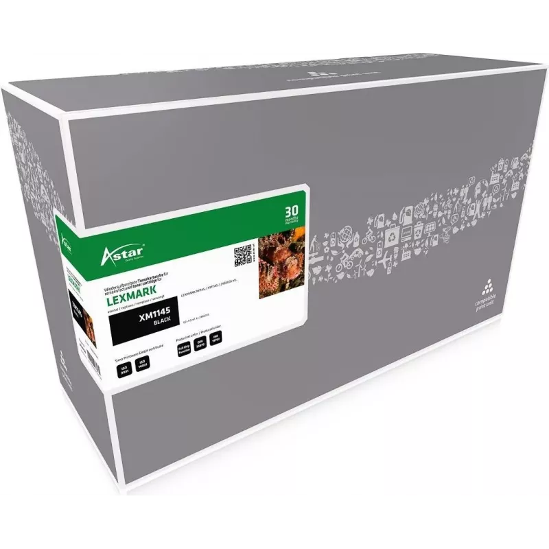 Lexmark LVP M1145 Toner Juoda 16K 24B6035 AS20166 - Suderinamas - Tonerio blokas
