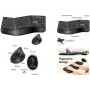 LogiLink ID0211 klaviatūra su pele RF Wireless QWERTZ German Juoda (ID0211)