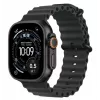 Išmanusis laikrodis Apple Watch Ultra 3 GPS + Cellular 49mm juodo titano korpusas su juoda vandenyno juostele