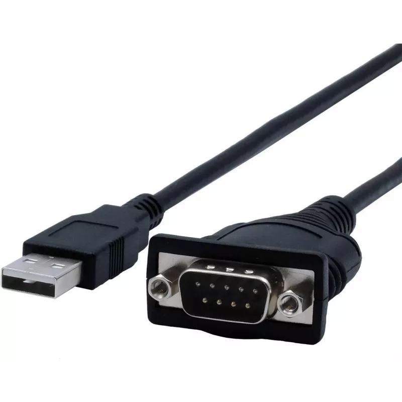 „Exsys EX-13001“ nuoseklusis USB–RS-232 laidas, 1,8 m, FTDI mikroschemų rinkinys