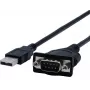 „Exsys EX-13001“ nuoseklusis USB–RS-232 laidas, 1,8 m, FTDI mikroschemų rinkinys