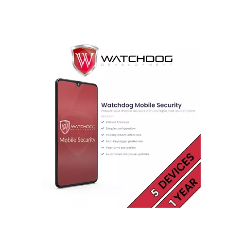 Watchdog Mobile Security 5 Android 1 metai tik Europai