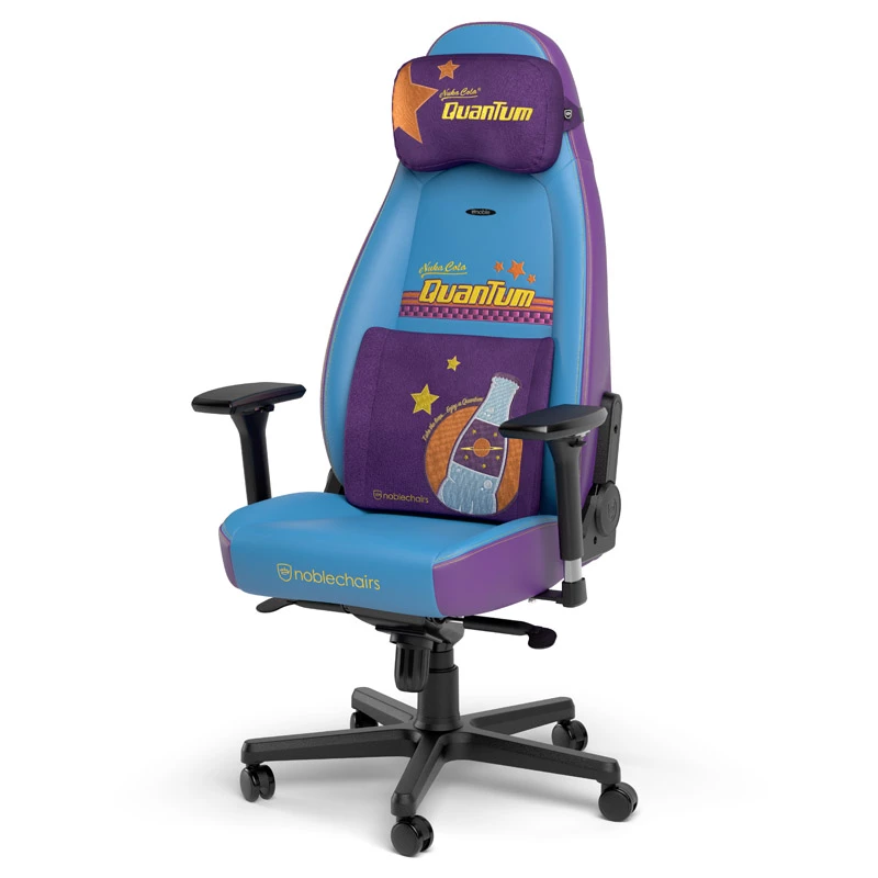 Kaklo pagalvėlė / Juosmens pagalvėlė noblechairs Fallout Nuka-Cola Quantum Violet 2 vnt.