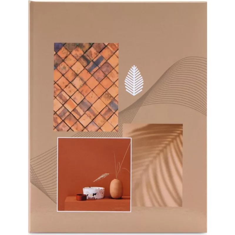 Nuotraukų albumas HAMA Singo II rudas 100 lapų 10 x 15 cm