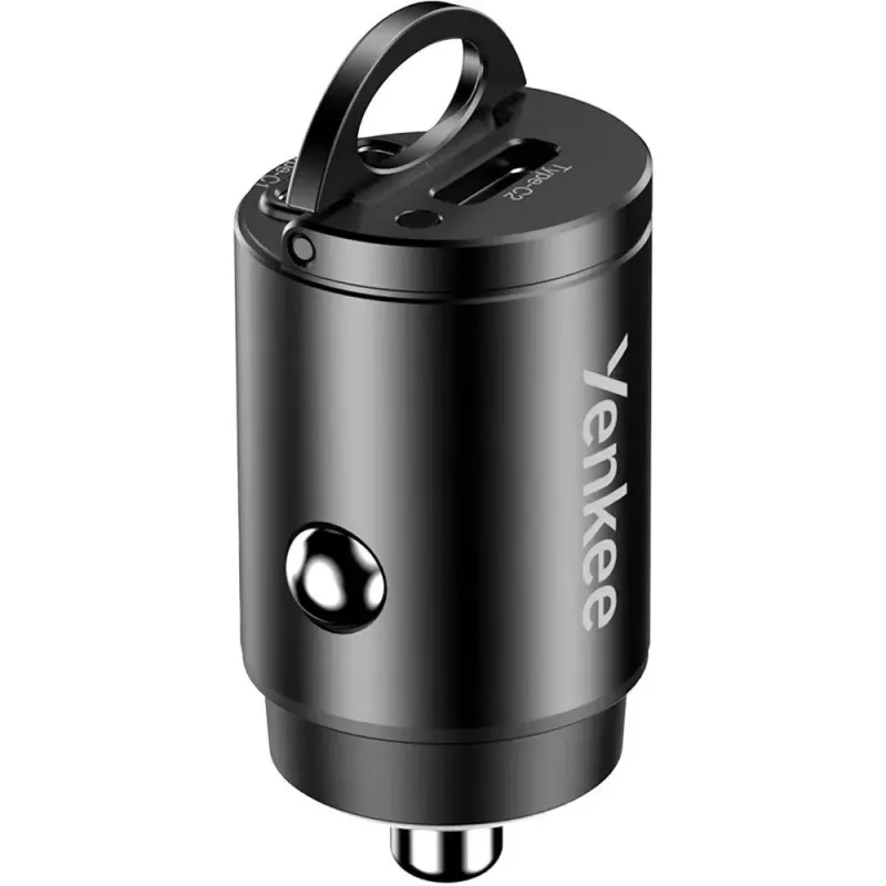 Automobilinis įkroviklis YENKEE CAR 01 Power Delivery 30W 2×USB-C