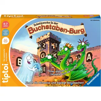 tiptoi Schatzsuche in der Buchstabenburg, stalo žaidimas