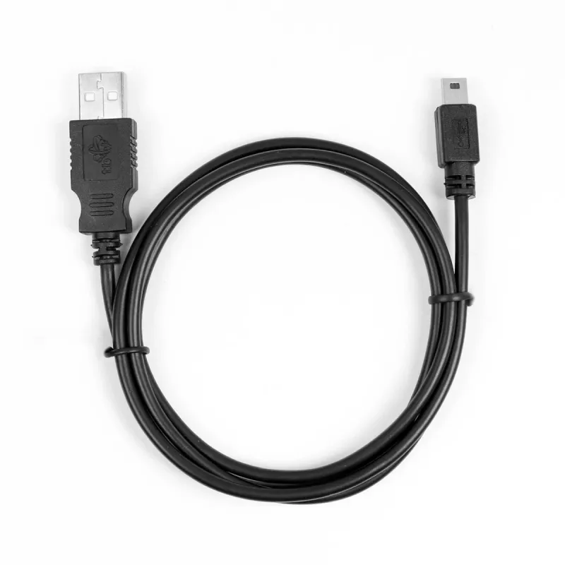 Laidas USB – Mini USB 1 m, juodas