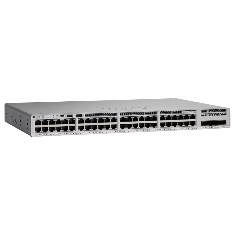 Catalyst 9200L 48-Port Partial PoE+, 4 x 10G, NW Advantage.