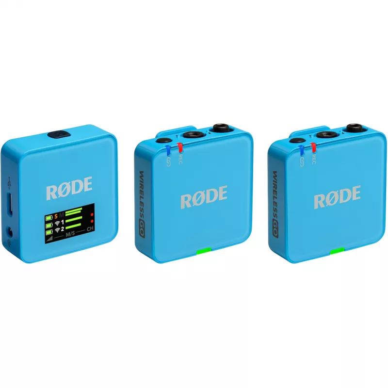 RØDE Wireless GO III Blue - belaidė mikrofonų sistema (mėlyna)