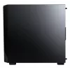Montech X5M (B) Micro Tower PC korpusas — Micro‑ATX/Mini‑ITX, 3x120mm priekyje, 1x120mm gale, palaiko ATX PSU, 2x3.5 colio + 4x2.5 colio, juoda