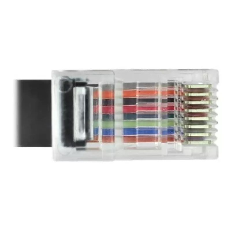DeLock - serijinis adapteris - USB-C - RS-232 x 1 - juodas (63912)