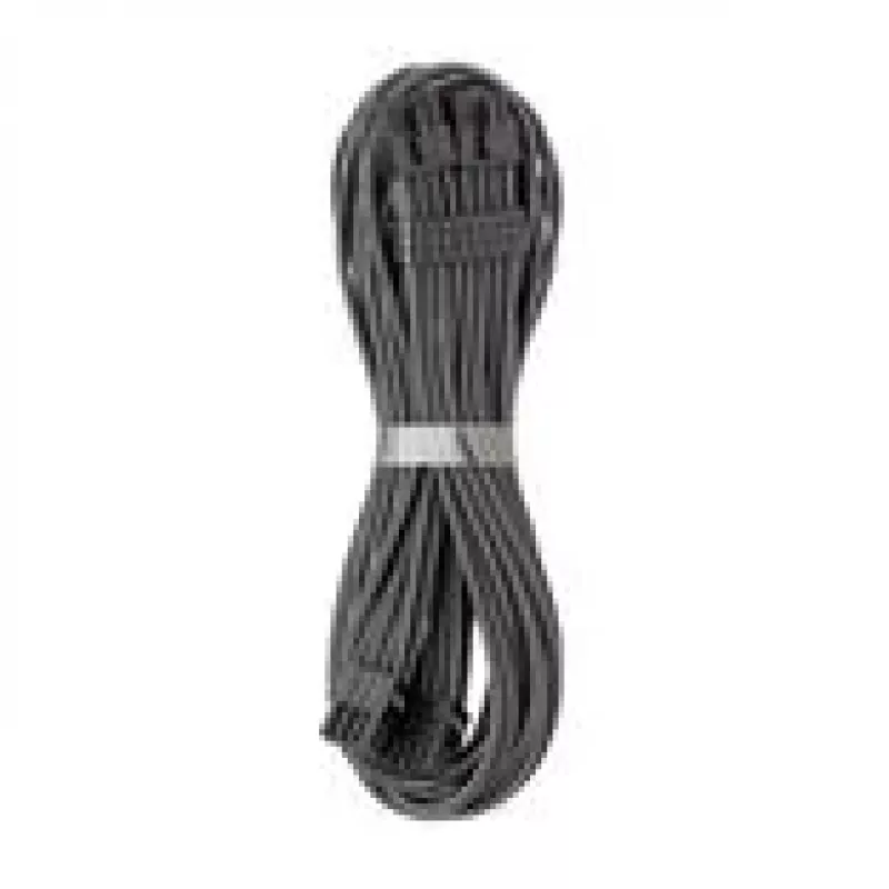CableMod C-Series Pro ModMesh sujungtas jungiamasis kabelis 8+8-Pin PCIe, anglies, 60 cm