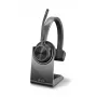 HP Poly Poly Voyager 4300 UC Series 4310 - ausinės - ant ausies - Bluetooth - belaidės - USB-C - Zoom sertifikuotos (218474-01)