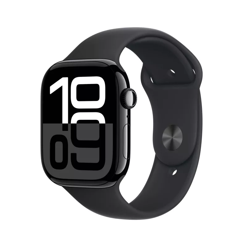 Laikrodis Series 10 GPS 42 mm Jet Black aliuminio korpusas su juodu sportiniu dirželiu - S/M