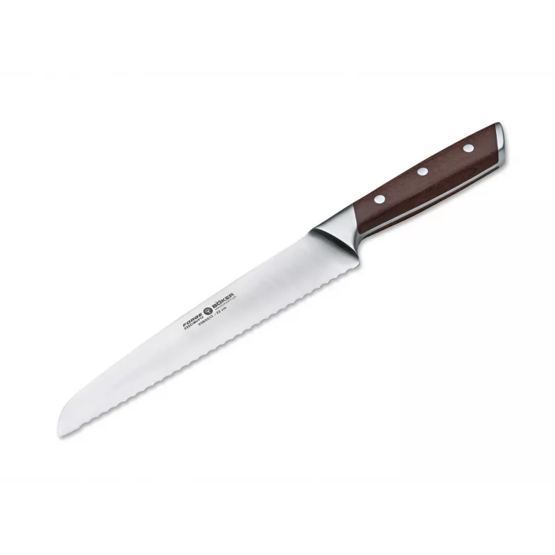 Böker Forge medinis duonos peilis 22 cm