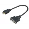 Vivolink PROHDMIADAPDVI vaizdo kabelio adapteris 0,2 m HDMI DVI-D juoda