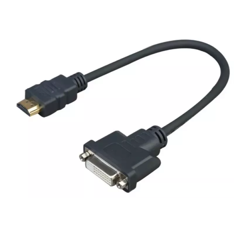 Vivolink PROHDMIADAPDVI vaizdo kabelio adapteris 0,2 m HDMI DVI-D juoda