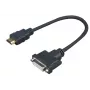 Vivolink PROHDMIADAPDVI vaizdo kabelio adapteris 0,2 m HDMI DVI-D juoda