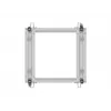 Stovas 19 inch 9U 600x600–1100 reguliuojamas pilkas