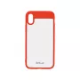 Cover Tellur iPhone X TLL121623 Raudonas Permatomas