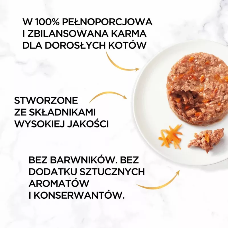 GOURMET GOLD - Sotusis pyragėlis su vištiena ir morka 85g