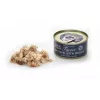 Šlapias kačių maistas FISH4DOGS Mackerel with shrimp 70 g — suaugusioms katėms, žuvies skonio, skardinė, be glitimo