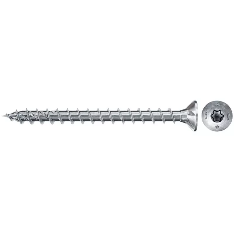 Varžtų rinkinys FISCHER FixTainer PowerFast II, 702 vnt., pilnas sriegis, cinkuotas