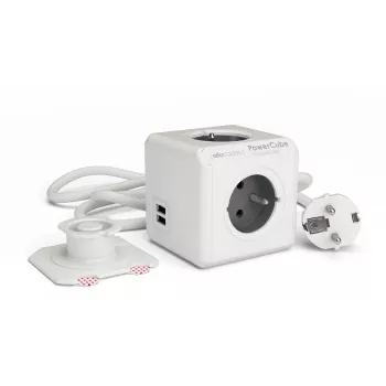 PowerCube USB Extended 3m 2404 Pilka