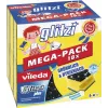Valymo kempinė VILEDA Glitzi plus MEGA-PACK 18x — šveitimo kempinių rinkinys indams ir paviršiams