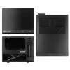 SilverStone SUGO 13 - Stacionarus - Mini-DTX - be maitinimo šaltinio (AT / PS/2) - Juoda - USB/Garso (SST-SG13B-Q)