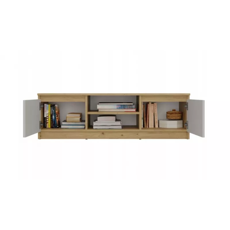 MALWA 120 TV spintelė, artisan ąžuolas/kašmyro