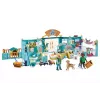 PLAYMOBIL žaidimų rinkinys My Life 71742 Gyvūnų viešbutis su figūrėlėmis – žaidimų rinkinys su viešbučio pastatu ir gyvūnų figūrėlėmis
