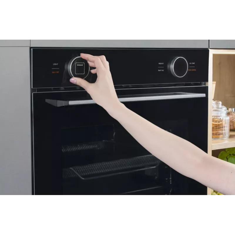 Įmontuojama orkaitė AMICA ED6769BA+ S-TYPE 1195515 su daugiafunkciškumu, energijos klasė A+