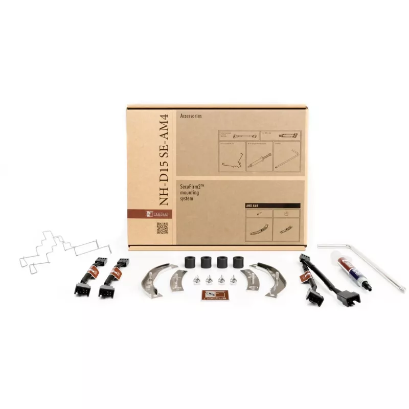 NH-D15 SE-AM4, procesoriaus aušintuvas rudas/smėlio spalvos, specialus leidimas AMD AM4 lizdui, 140 mm