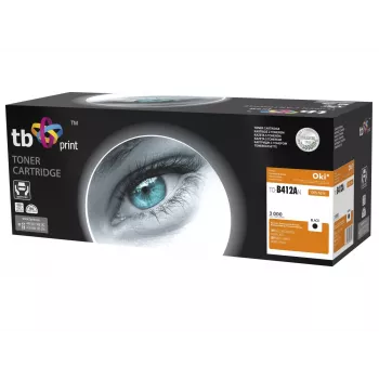 Toner TB Kompat. S OKI B412/B432, juodas, New 412AN