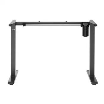 Ergo Office vieno variklio elektrinis stalas, stovimai padėčiai, maks. 80 kg, maks. aukštis 1160 mm, ER-443