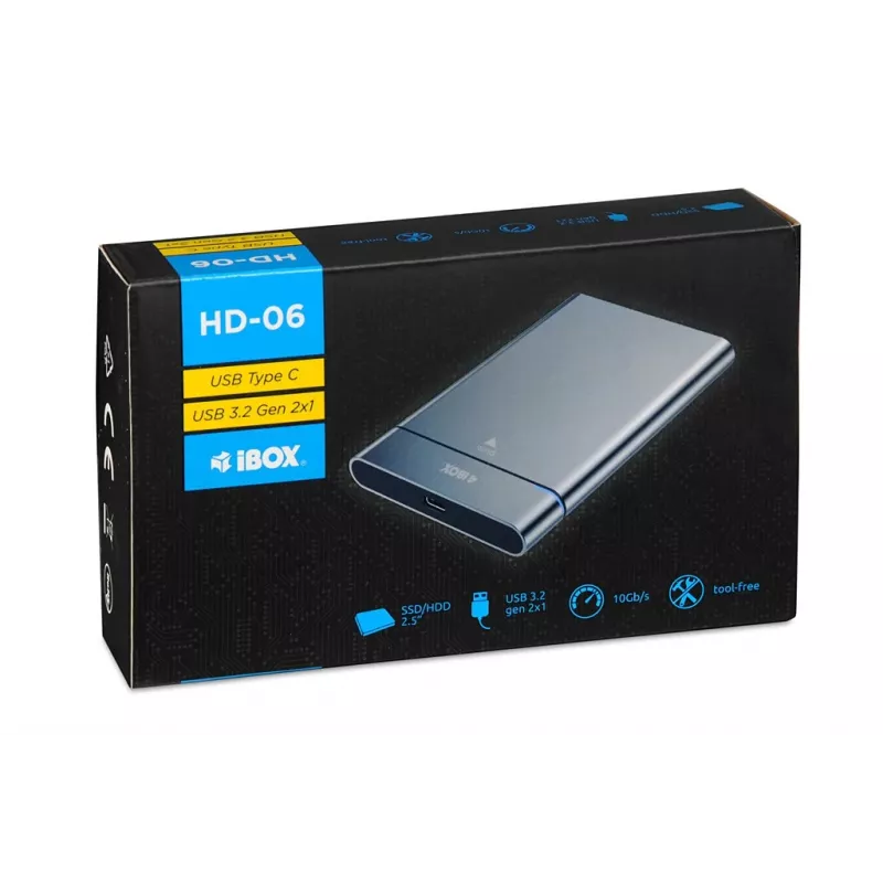 iBox HD-06 2.5 HDD korpusas