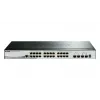D-Link 52 prievadų Gigabit krovimo POE išmanusis valdomas jungiklis su 4 x 10G SFP+