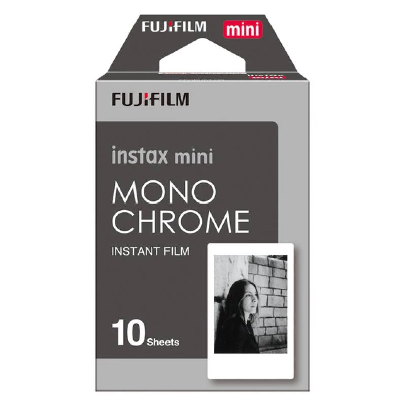 Fujifilm Instax Mini Monochrome - nespalvota momentinė juosta - instax mini - ISO 800 - 10 kadrų