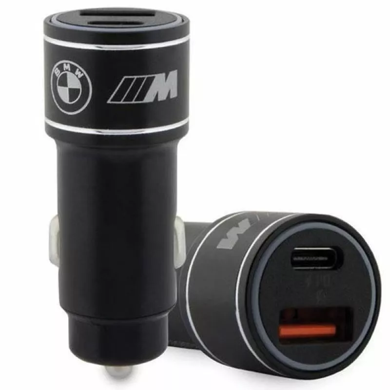 Automobilinis pakrovėjas 20W PD-QC 3.0 greitasis įkrovimas juodas