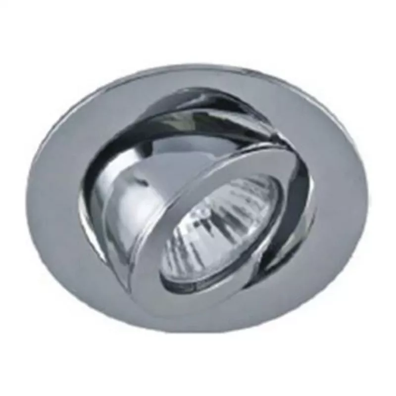 Synergy 21 LED Retrofit GU10 / GX5 - 3 įleidžiamas lubų rinkinys D05-sidabrinis