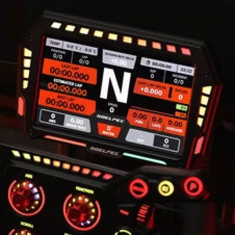 SOELPEC XR-7 Display, Simracing-Touchscreen, RGB-Telemetrie - Juoda