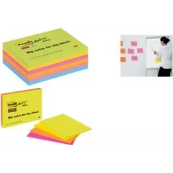 Post-it lipnus lapelis Meeting Notes 6445-3SS-EU 101x152mm asorti 3x45 lap. (6445-3SS-EU)