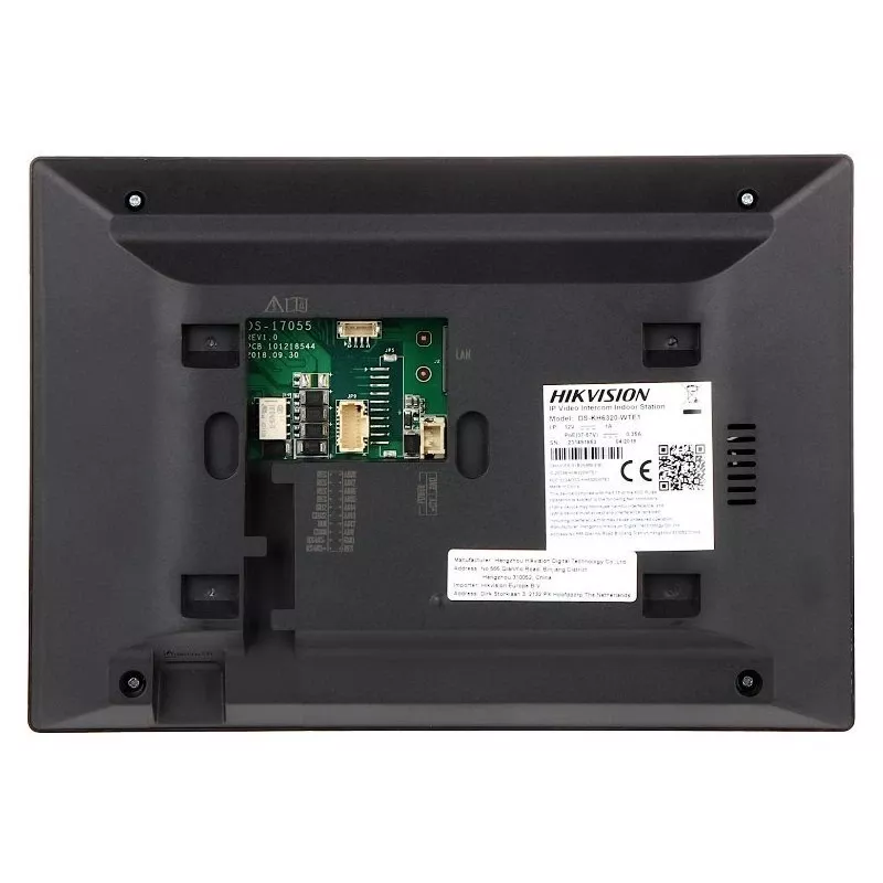 Hikvision DS-KH6320-WTE1-W vaizdo durų skambučio sistema 17,8 cm (7 inch) balta