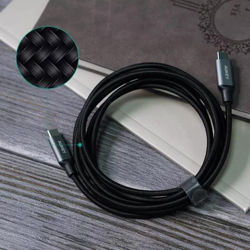 CB-CD6 Ultrafast Braided Quick Charge USB C - USB C 2m